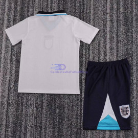 Camiseta Inglaterra 1996 1ª Equipación Retro Niño Kit