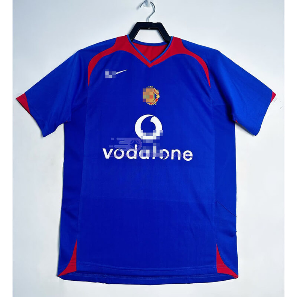 Camiseta Manchester United 2005/06 2ª Equipación Retro