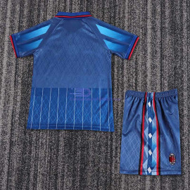 Camiseta AC Mlian 1995/96 4ª Equipación Retro Niño Kit