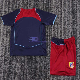 Camiseta Atletico de Madrid 04/05 2ª Equipación Retro Niño Kit