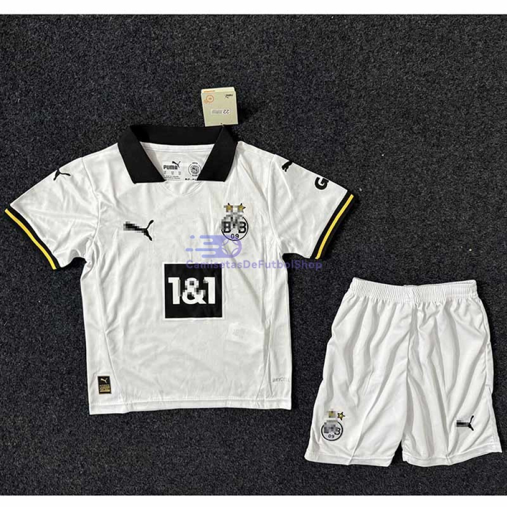 Camiseta Borussia Dortmund 2024/2025 3ª Equipación Niño Kit