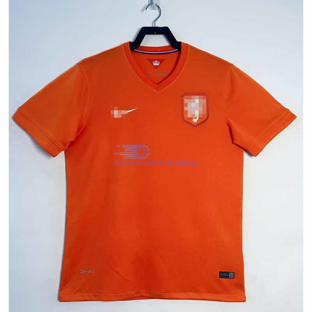 Camiseta Holanda 2014 1ª Equipación Retro