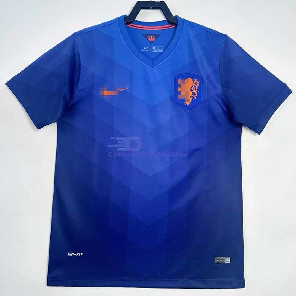 Camiseta Holanda 2014 2ª Equipación Retro