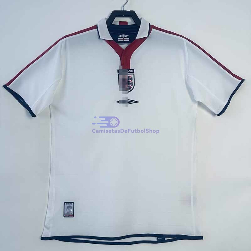 Camiseta Inglaterra 2004 1ª Equipación Retro