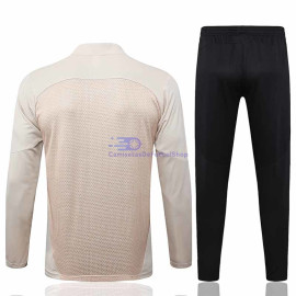 Sudadera de Entrenamiento AC Milan Beige 2024/2025 Kit