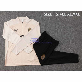 Sudadera de Entrenamiento AC Milan Beige 2024/2025 Kit