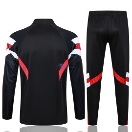 Sudadera de Entrenamiento Manchester United Negro/Rojo/Blanco 2024/2025 Niño Kit