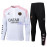 Sudadera de Entrenamiento PSG Blanco/Rosa 2024/2025 Kit