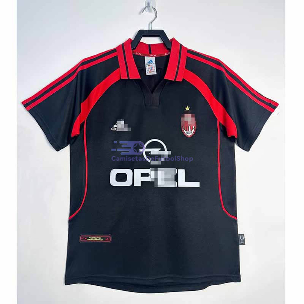 Camiseta AC Milan 2000/01 3ª Equipación Retro