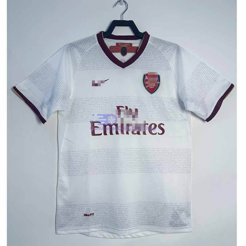 Camiseta Arsenal 2007/08 2ª Equipación Retro
