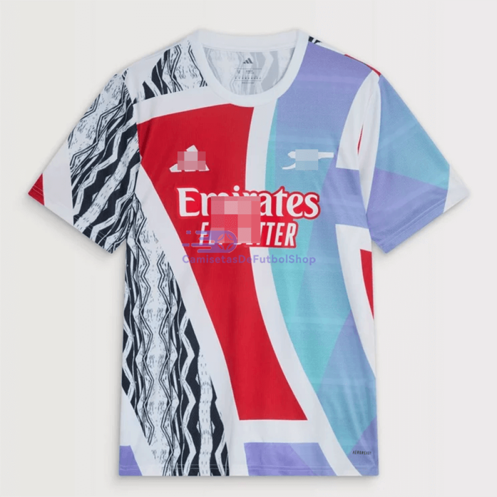 Camiseta Arsenal 2024/2025 Rojo/Blanco Pre-Match