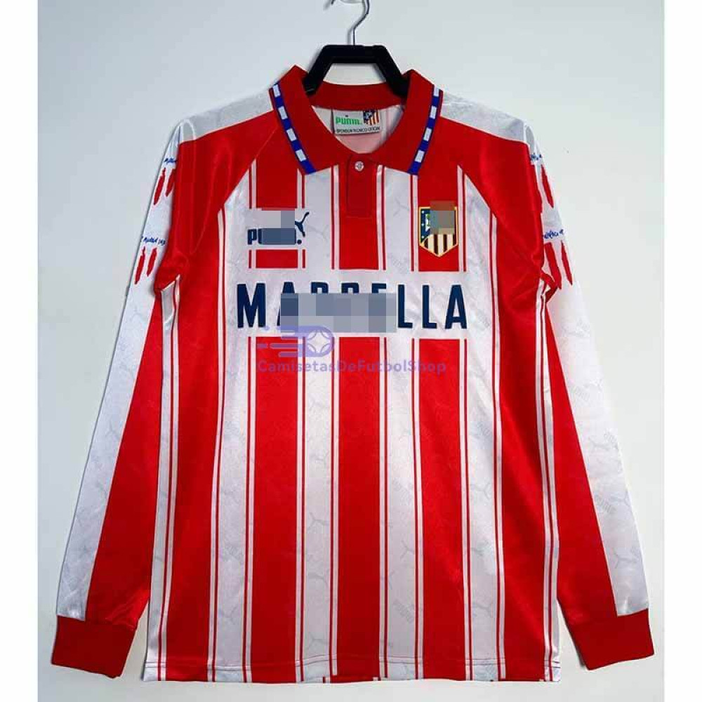 Camiseta Atletico de Madrid 1994/95 1ª Equipación Retro ML