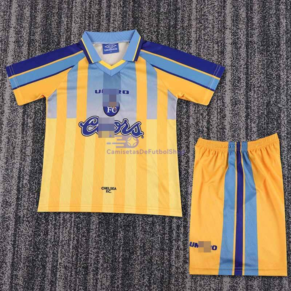 Camiseta Chelsea 96/97 2ª Equipación Retro Niño Kit