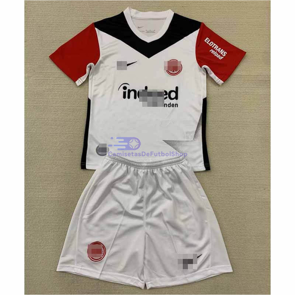 Camiseta Eintracht Fráncfort 2024/2025 1ª Equipación Niño Kit