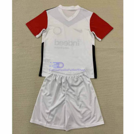 Camiseta Eintracht Fráncfort 2024/2025 1ª Equipación Niño Kit