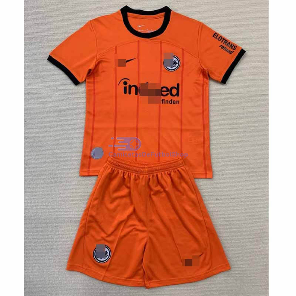 Camiseta Eintracht Fráncfort 2024/2025 3ª Equipación Niño Kit
