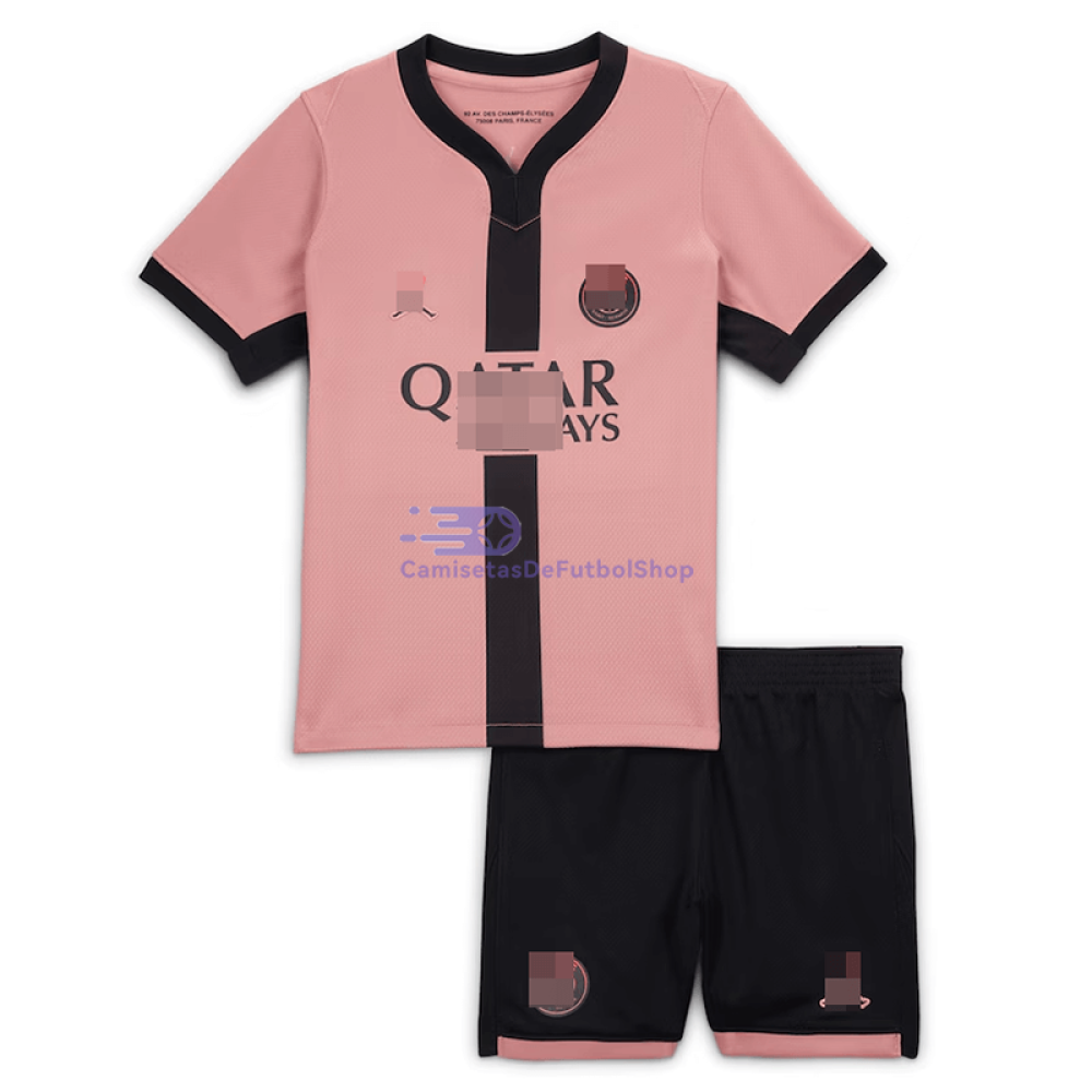 Camiseta PSG 2024/2025 3ª Equipación Niño Kit