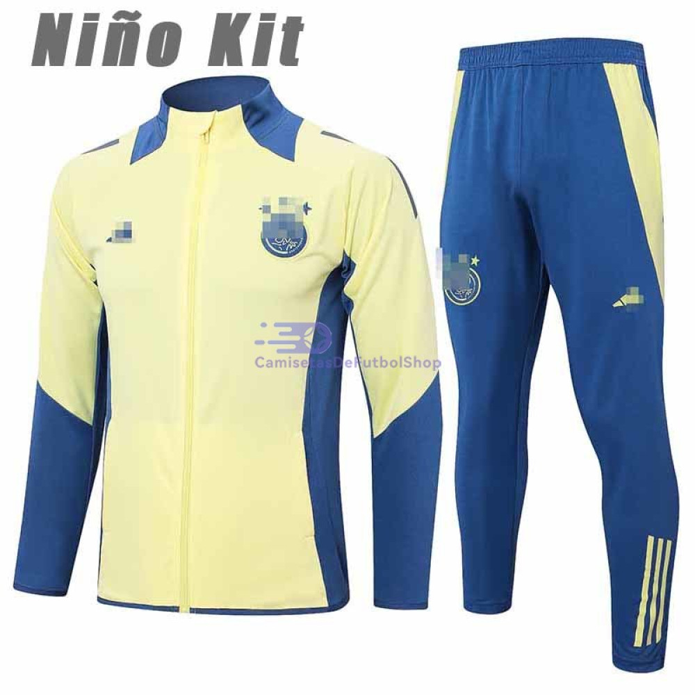 Chandal Ajax de Ámsterdam Amarillo/Azul 2024/2025 Niño