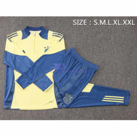 Sudadera de Entrenamiento Ajax de Ámsterdam Amarillo/Azul 2024/2025 Kit
