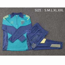 Sudadera de Entrenamiento Ajax de Ámsterdam Verde/Azul 2024/2025 Kit