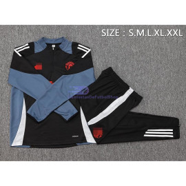 Sudadera de Entrenamiento Manchester United Negro 2024/2025 Kit