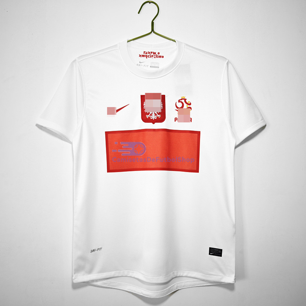 Camiseta Polonia 2012 1ª Equipación Retro