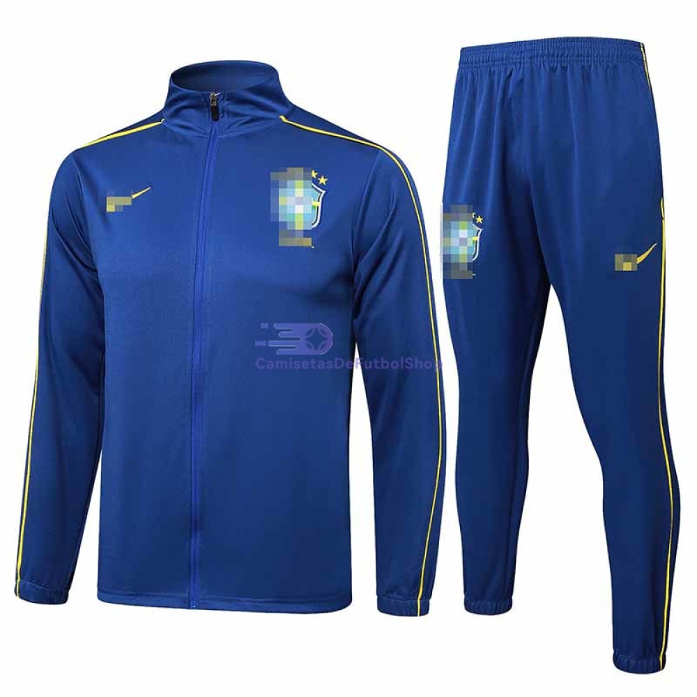 Chandal Brasil Azul Oscuro 2024