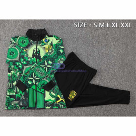 Chandal Brasil Verde/Negro 2024