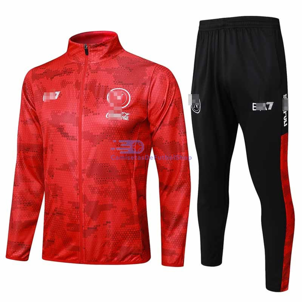 Chandal Napoli Rojo 2024/2025
