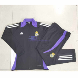 Chandal Real Madrid Negro/Púrpura 2024/2025