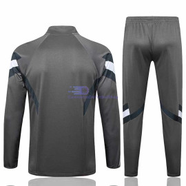 Sudadera De Entrenamiento Real Madrid Gris 2024/2025 Kit