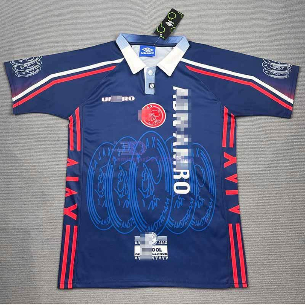 Camiseta Ajax de Ámsterdam 97/98 2ª Equipación European Retro