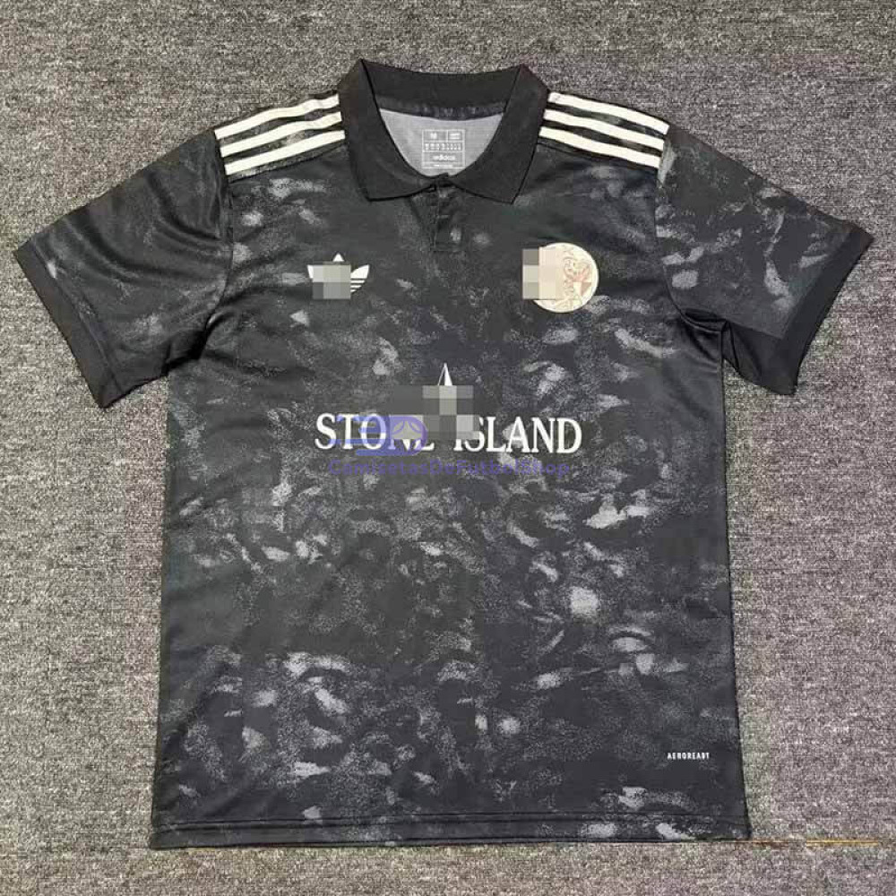 Camiseta Ajax de Ámsterdam 2024/2025 Negro Especial Edición