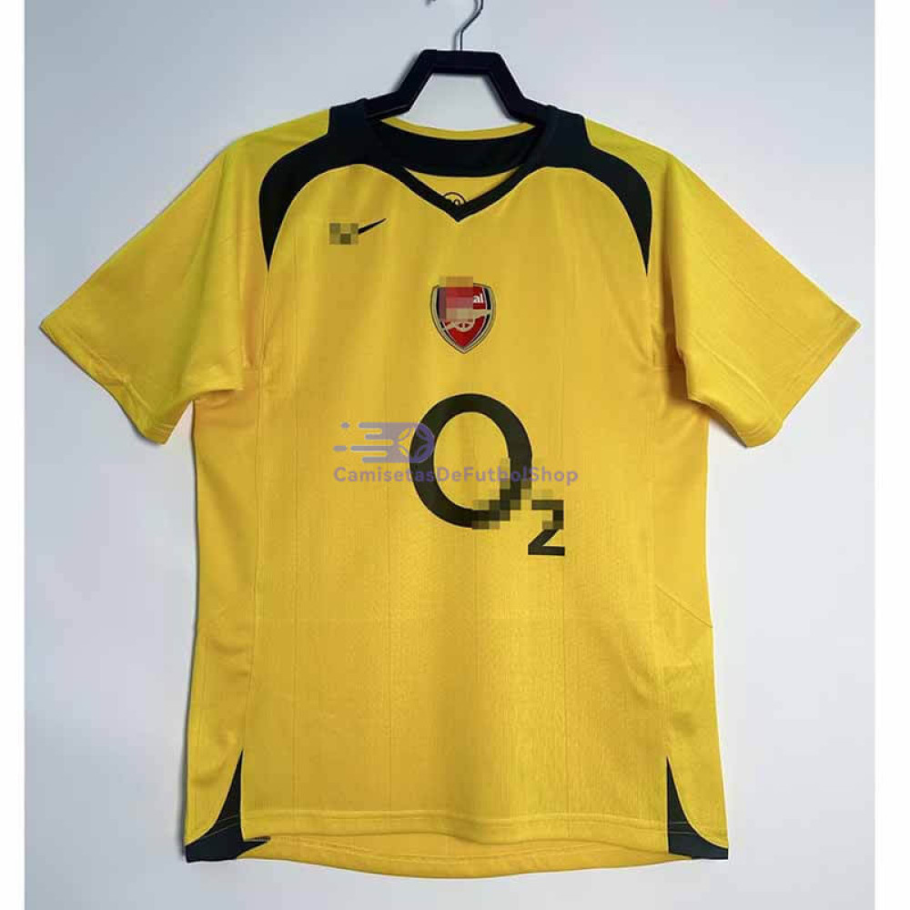 Camiseta Arsenal 2005/06 2ª Equipación Retro