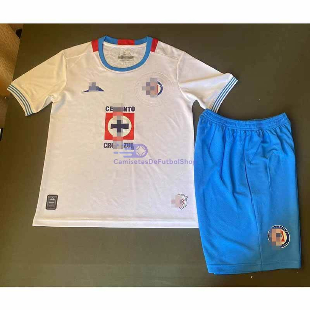Camiseta Cruz Azul 2024/2025 2ª Equipación Niño Kit