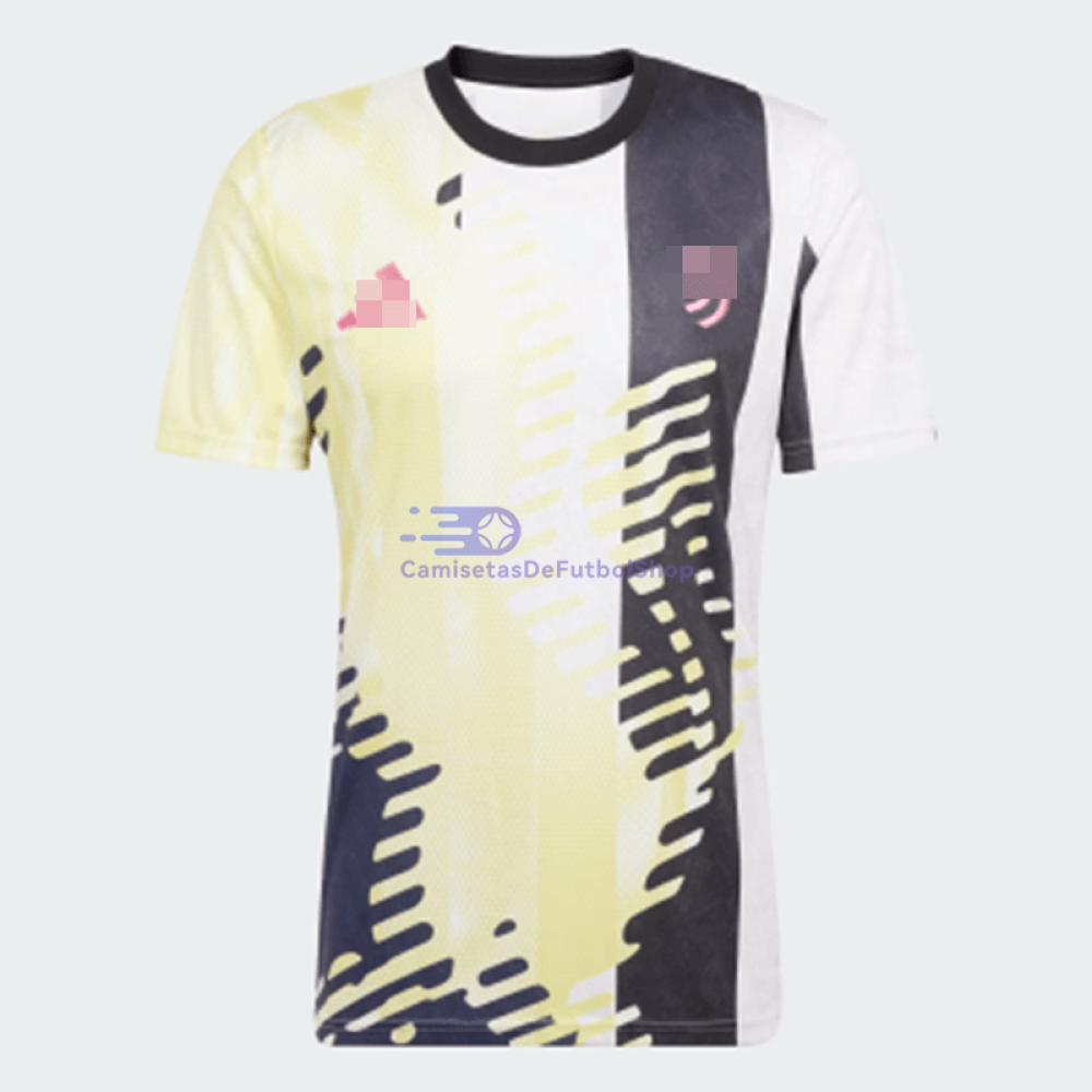 Camiseta Juventus 2024/2025 Amarillo/Blanco Pre-Match