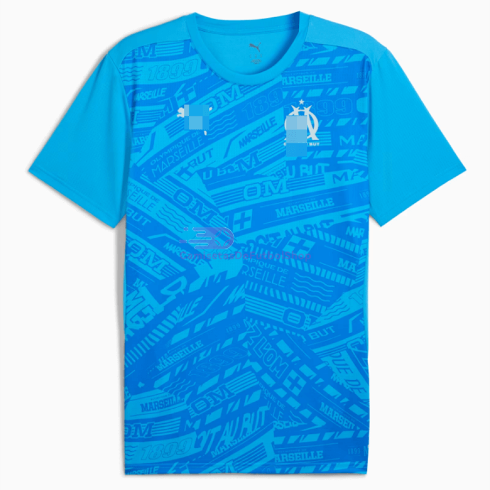 Camiseta Olympique Marsella 2024/2025 Azul Pre-Match