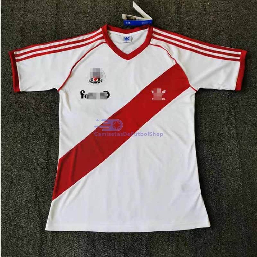 Camiseta River Plate 1986 1ª Equipación Retro