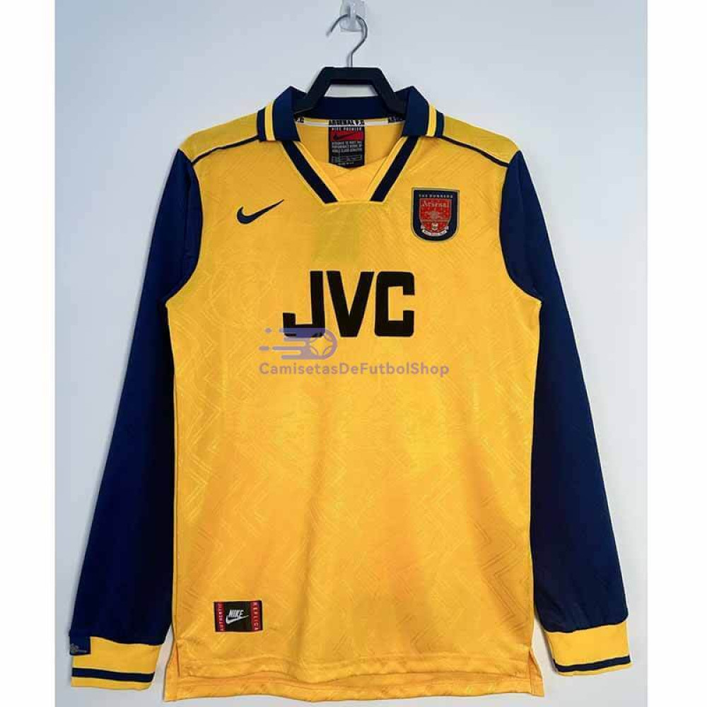 Camiseta Arsenal 1996/97 2ª Equipación Retro ML
