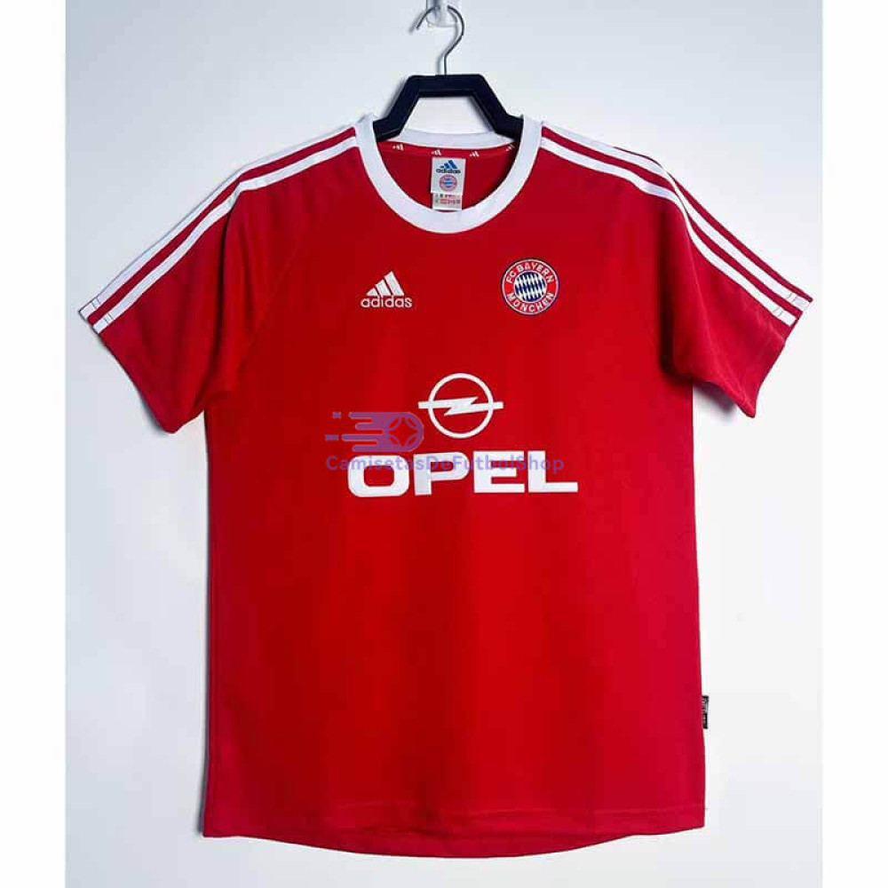 Camiseta Bayern Munich 2001/02 1ª Equipación European Retro