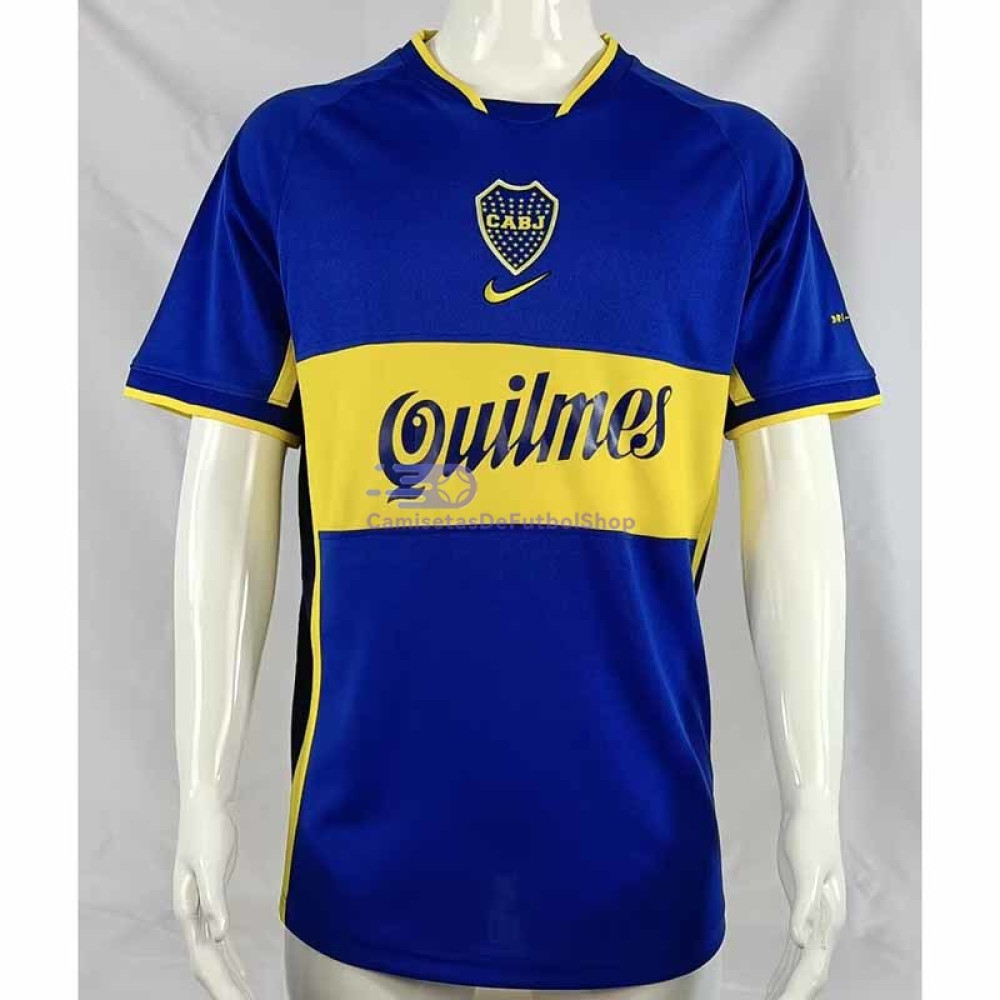 Camiseta Boca Juniors 2001/02 1ª Equipación Retro