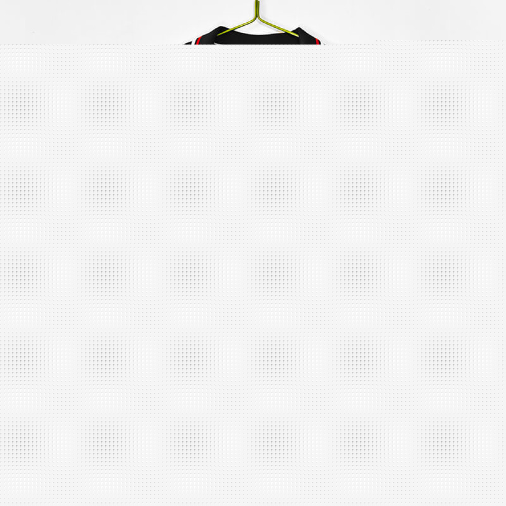 Camiseta Manchester United 1998 Negro Retro