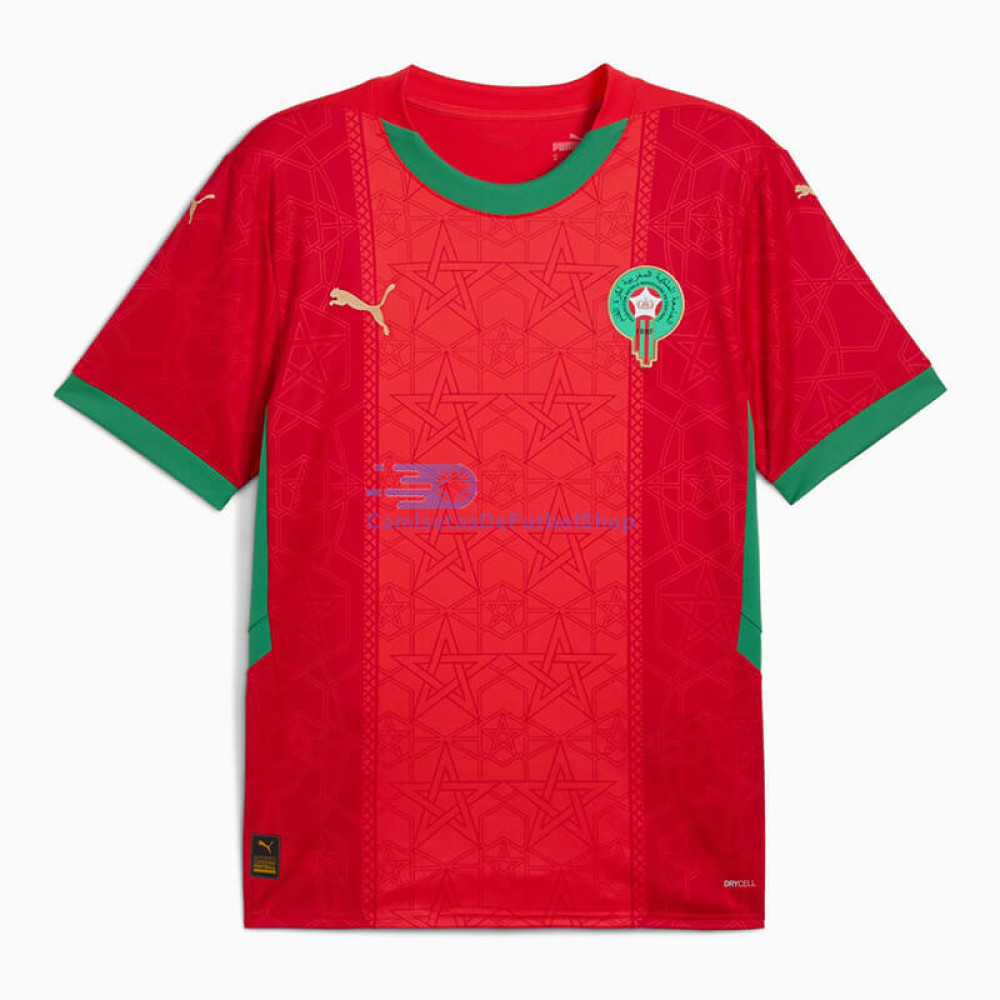 Camiseta Marruecos 2025 1ª Equipación