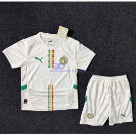 Camiseta Senegal 2025 1ª Equipación Niño Kit
