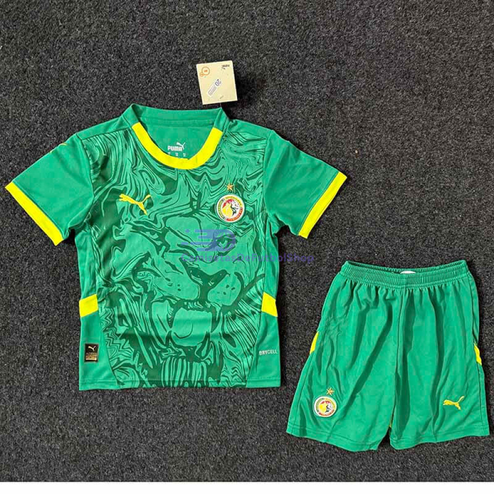 Camiseta Senegal 2025 2ª Equipación Niño Kit