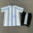 Camiseta Argentina 1998 1ª Equipación Retro Niño Kit