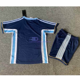 Camiseta Argentina 1998 2ª Equipación Retro Niño Kit