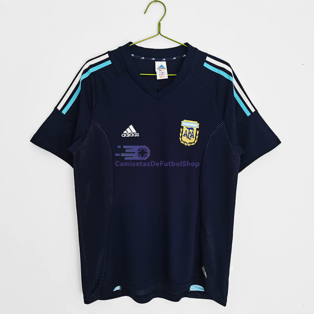 Camiseta Argentina 2002 2ª Equipación Retro