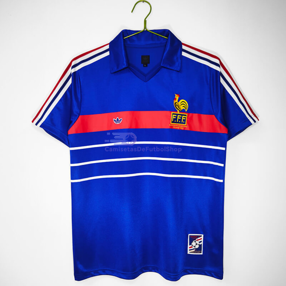 Camiseta Francia 1984 1ª Equipación Retro