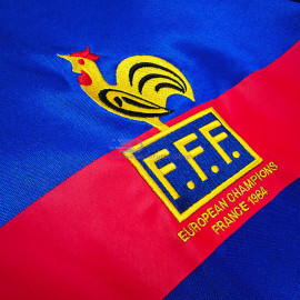Camiseta Francia 1984 1ª Equipación Retro